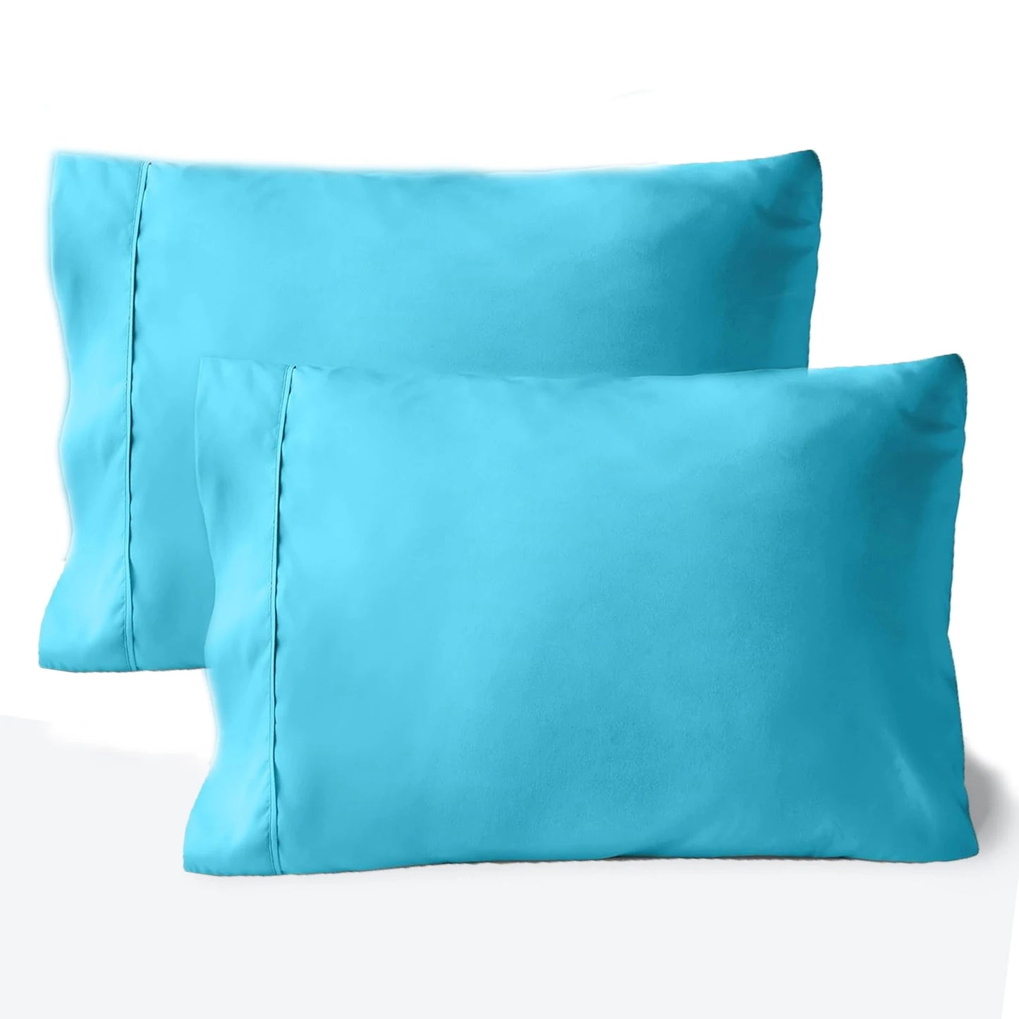 Luxury Cooling Rayon Derived from Bamboo Blend Ultra Soft Pillow Cases - Cooling & Breathable - Pillowcase with Envelope Closure
