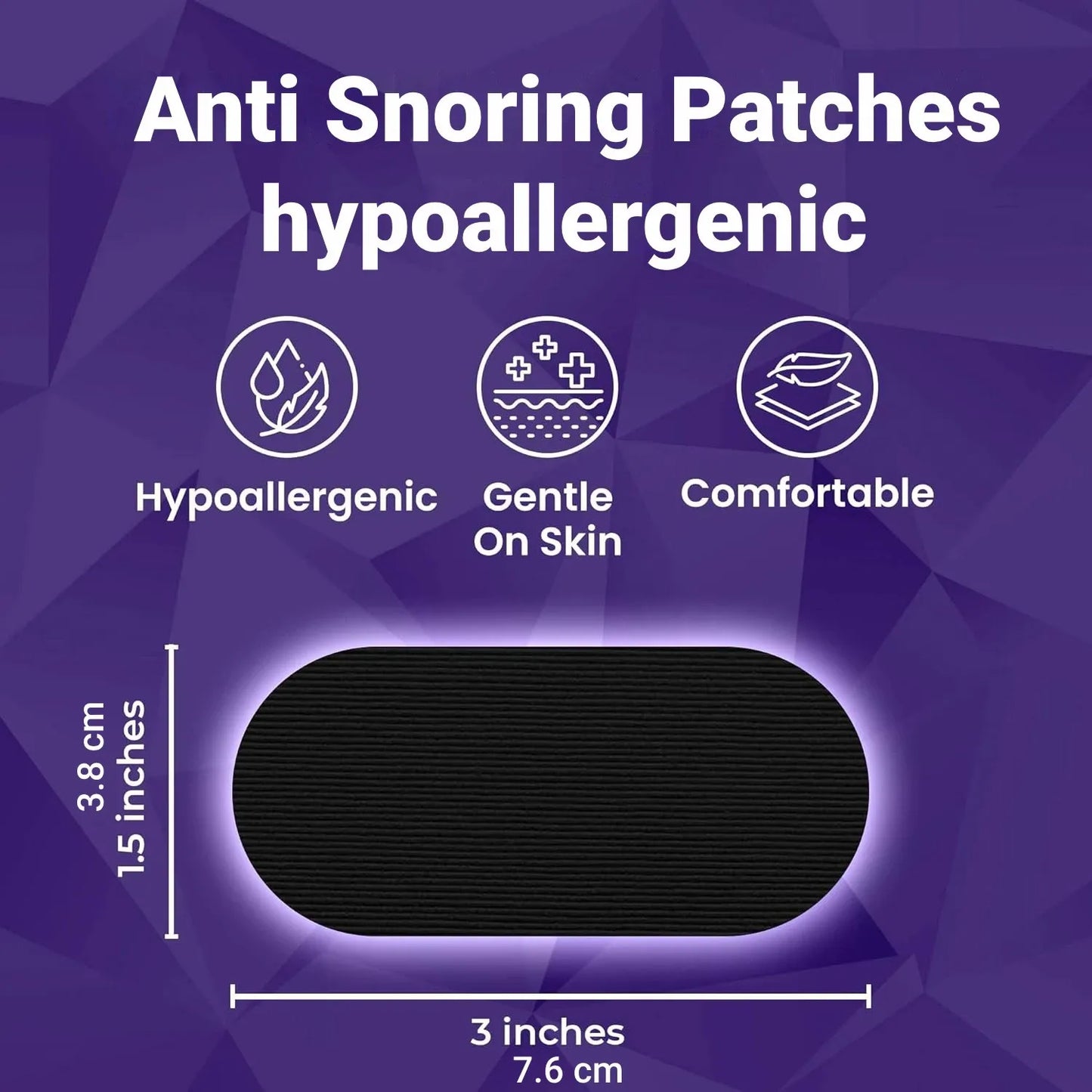 30/60Pcs Anti Snoring Sleep Mouth Tape Best Breathing Nasal Strips Medical Grade Improved Sleeping Snoring Relief