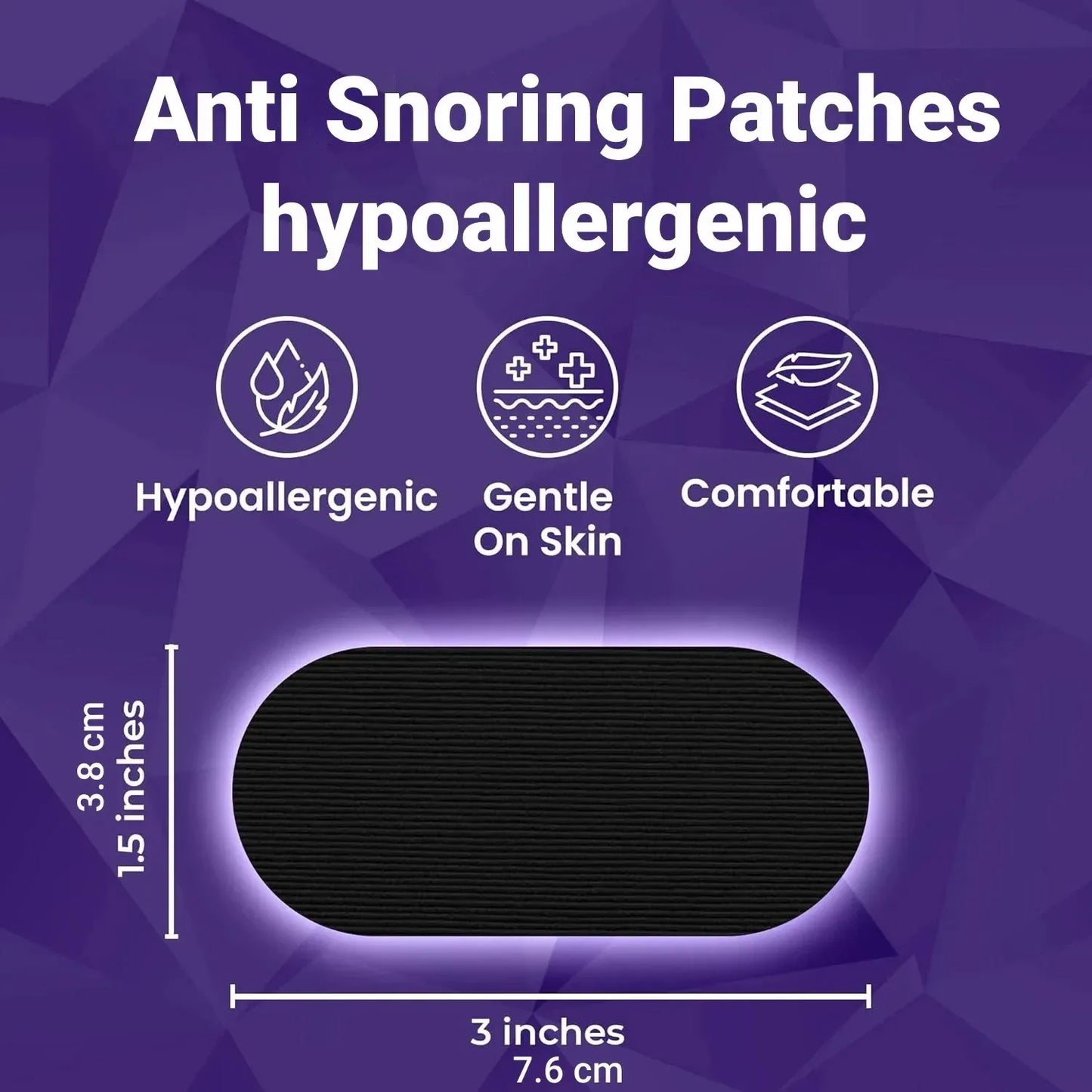 30/60Pcs Anti Snoring Sleep Mouth Tape Best Breathing Nasal Strips Medical Grade Improved Sleeping Snoring Relief